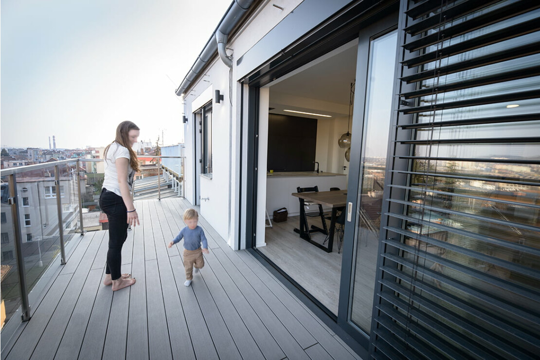 Minimalistický byt Brno