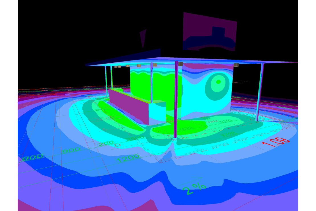 Letní kino Tišnov / vizualizace