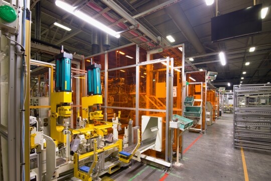 Osvětlení v Toyota Motor Manufacturing Kolín