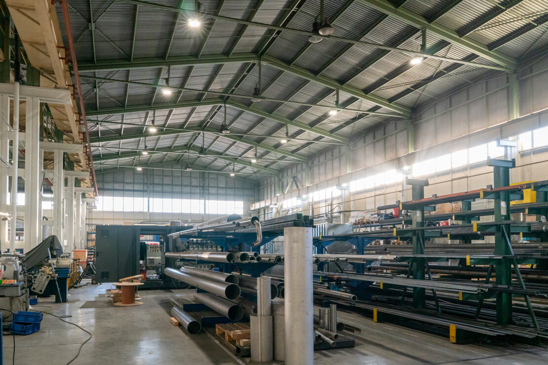 Výrobní hala firmy GENTEC 2