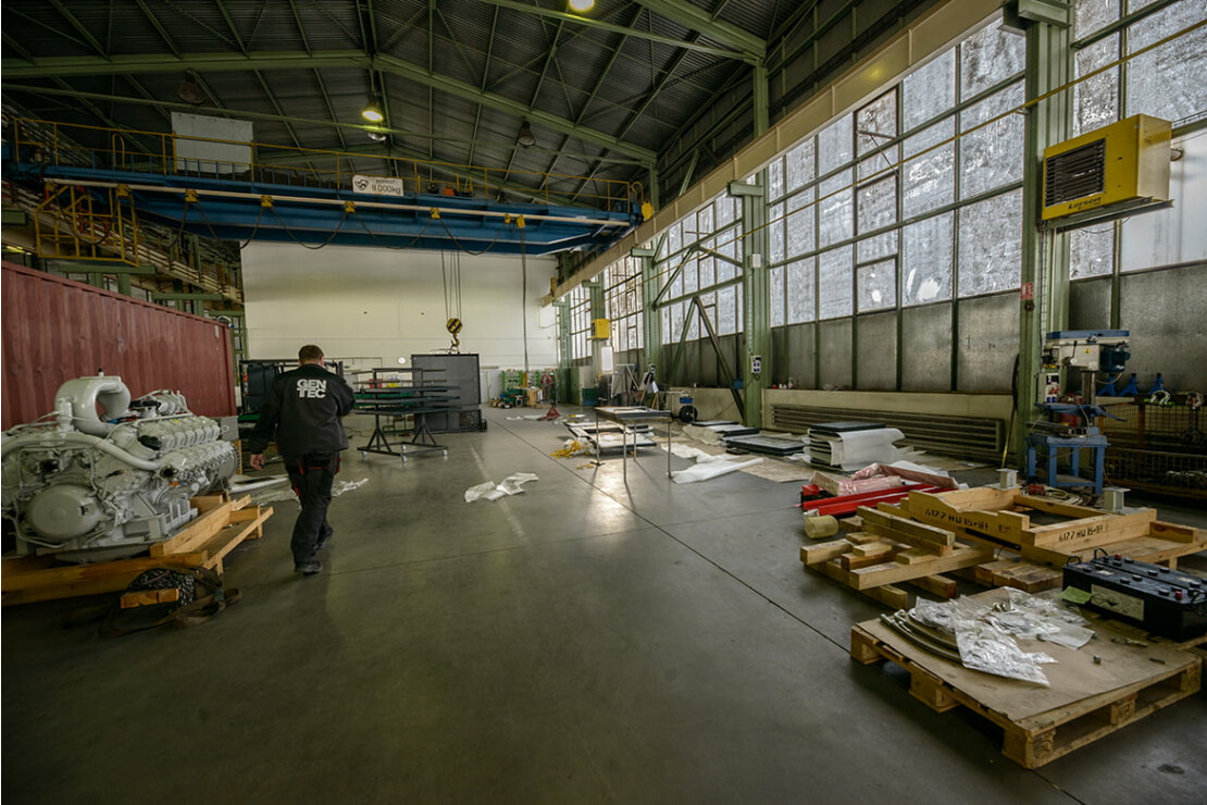 Výrobní hala GENTEC Brno