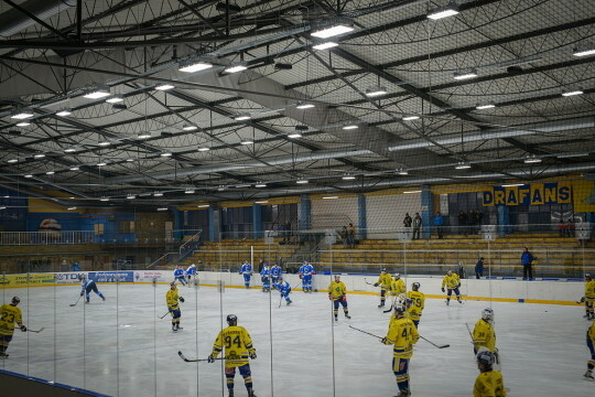 Zimní stadion Šumperk s DALI řízením